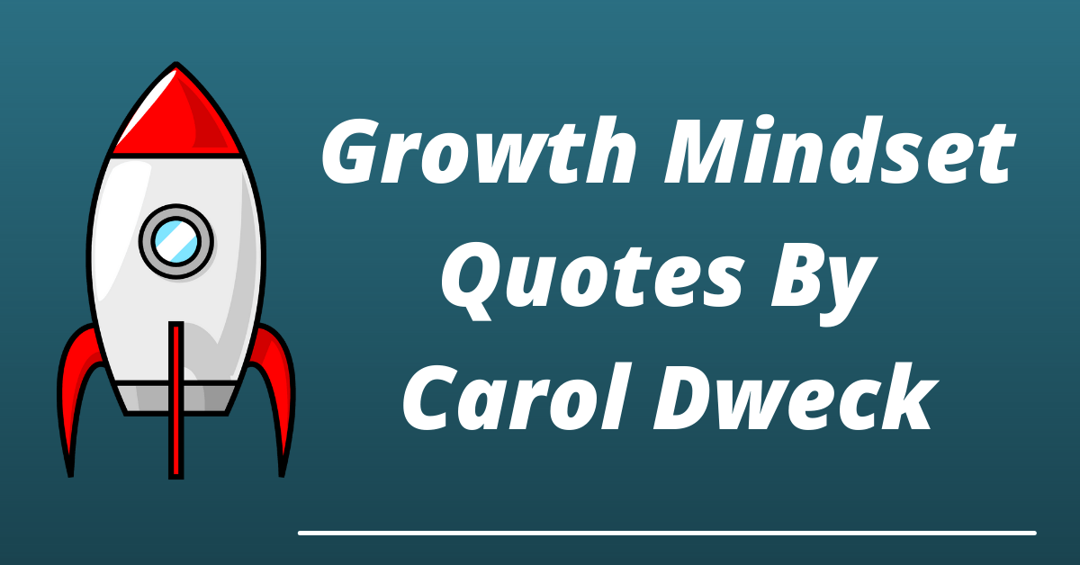 growth mindset quotes by carol dweck