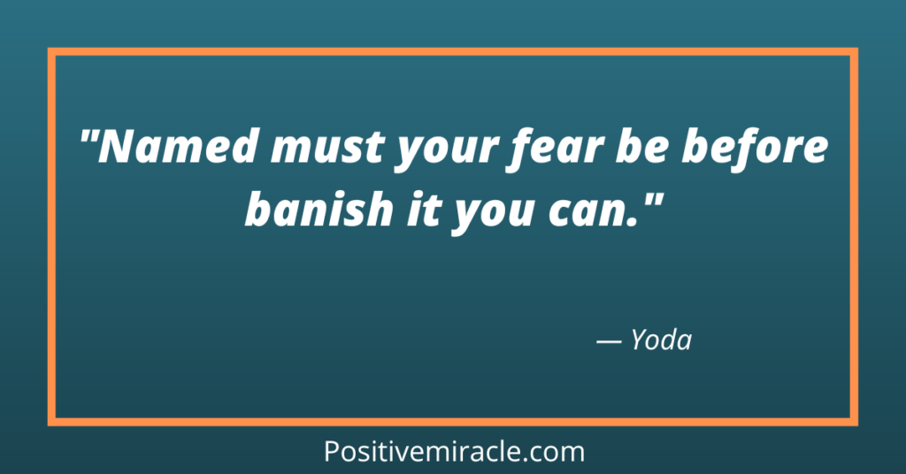 growth mindset phrases from yoda on fear