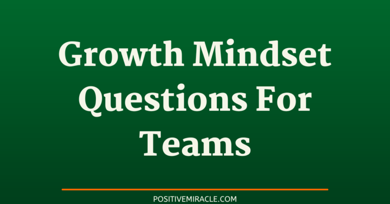 7 best growth mindset questions for teams