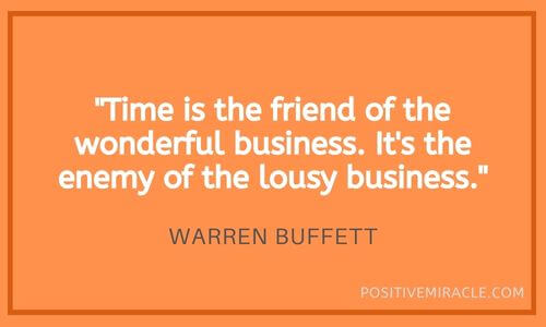 warren buffett time management quotes
