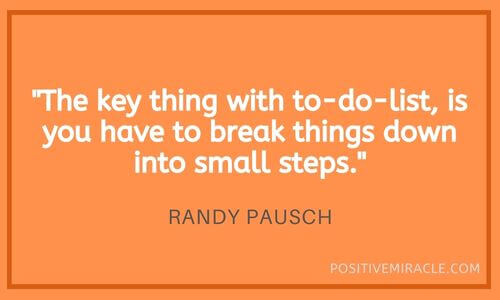 Randy Pausch quotes on time management