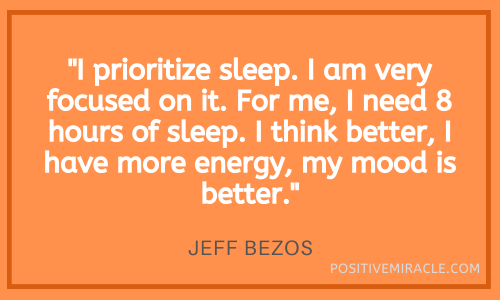 Jeff Bezos time management quotes