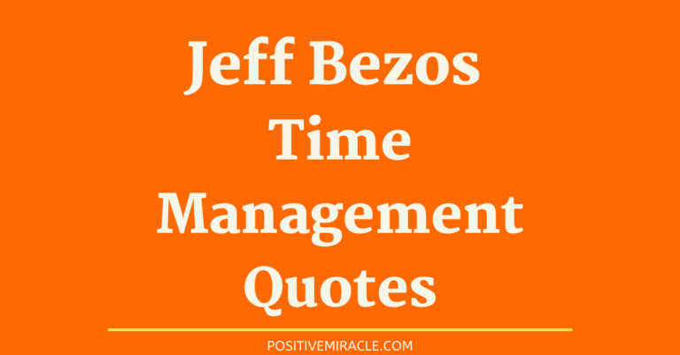 15 Best Jeff Bezos quotes on time management