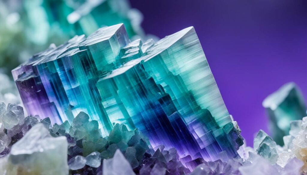 Rainbow Fluorite Crystal