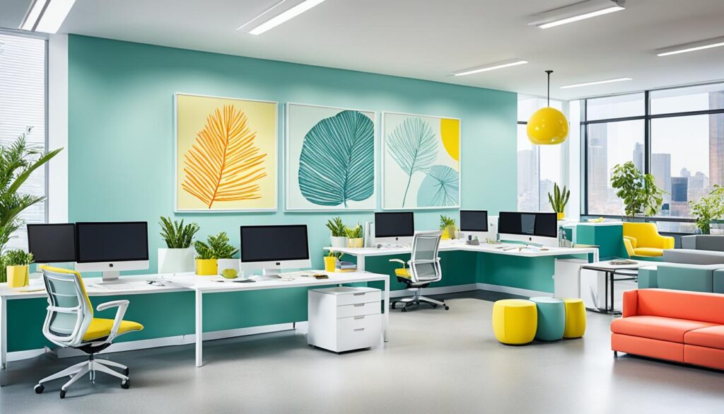 office wall paint colors