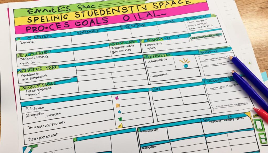 printable student goal setting sheet