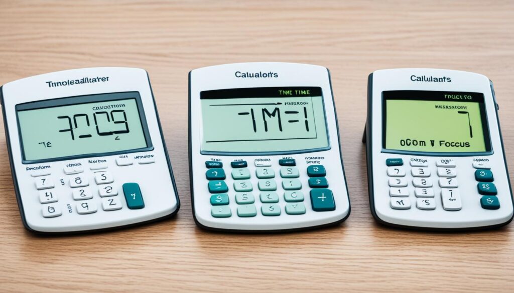 productivity calculators image