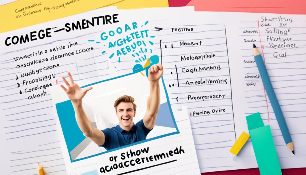 smart goal examples for college students