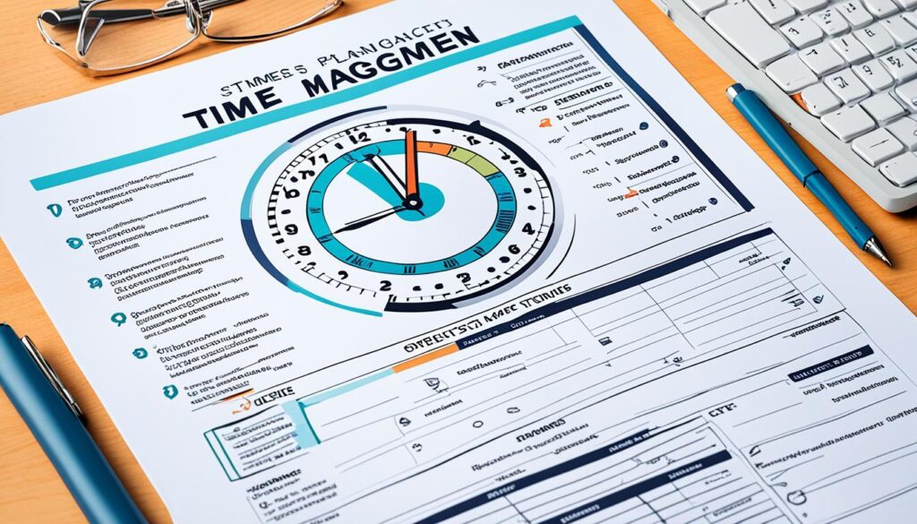 showcasing time management skills on resume