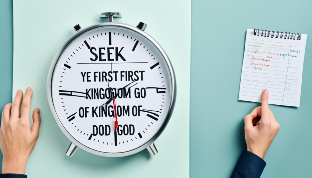 time management wisdom from the Bible