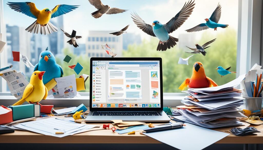 Distractions during work Distractions during work