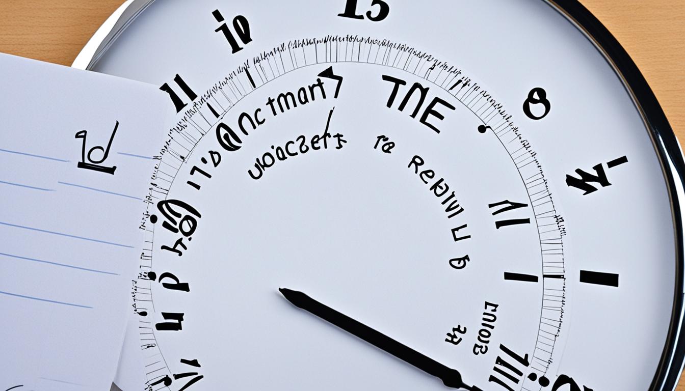 performance review time management